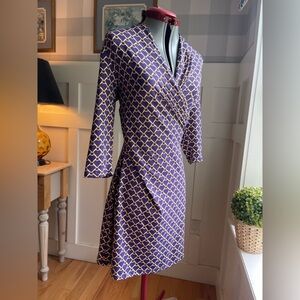 J Mclaughlin Rope Print Dress Size XS